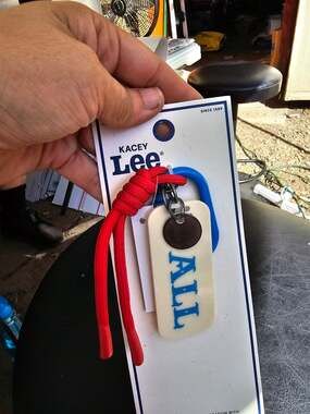 Kacey Lee Y'all Bag Charm Keychain